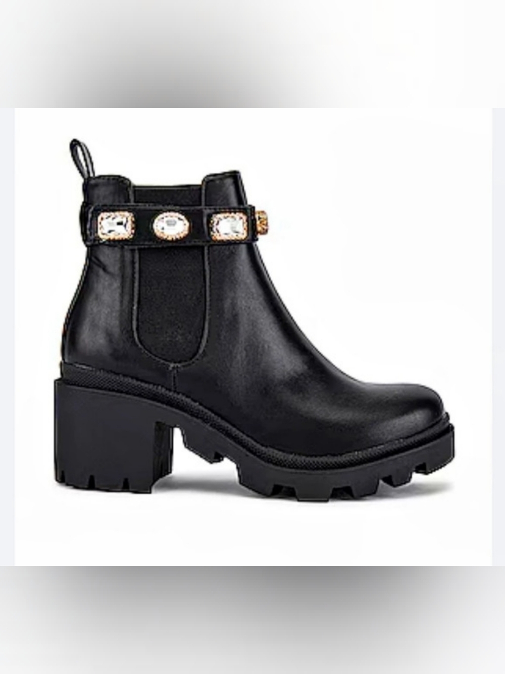 Madden NYC Women's Black Ankle Boots